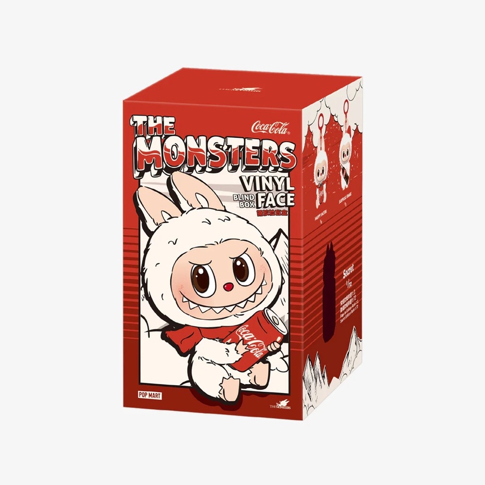 Coca-Cola The Monsters Red and White Vinyl Toy